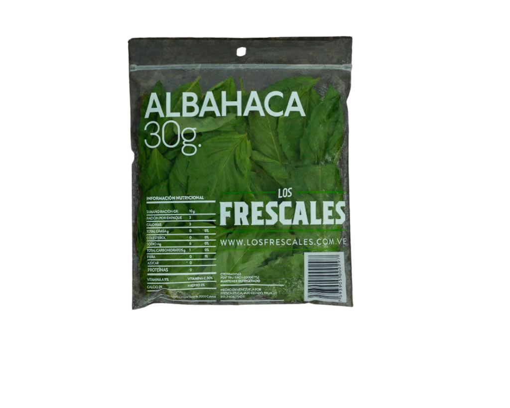 ALBAHACA FRESCALES X 30 GR