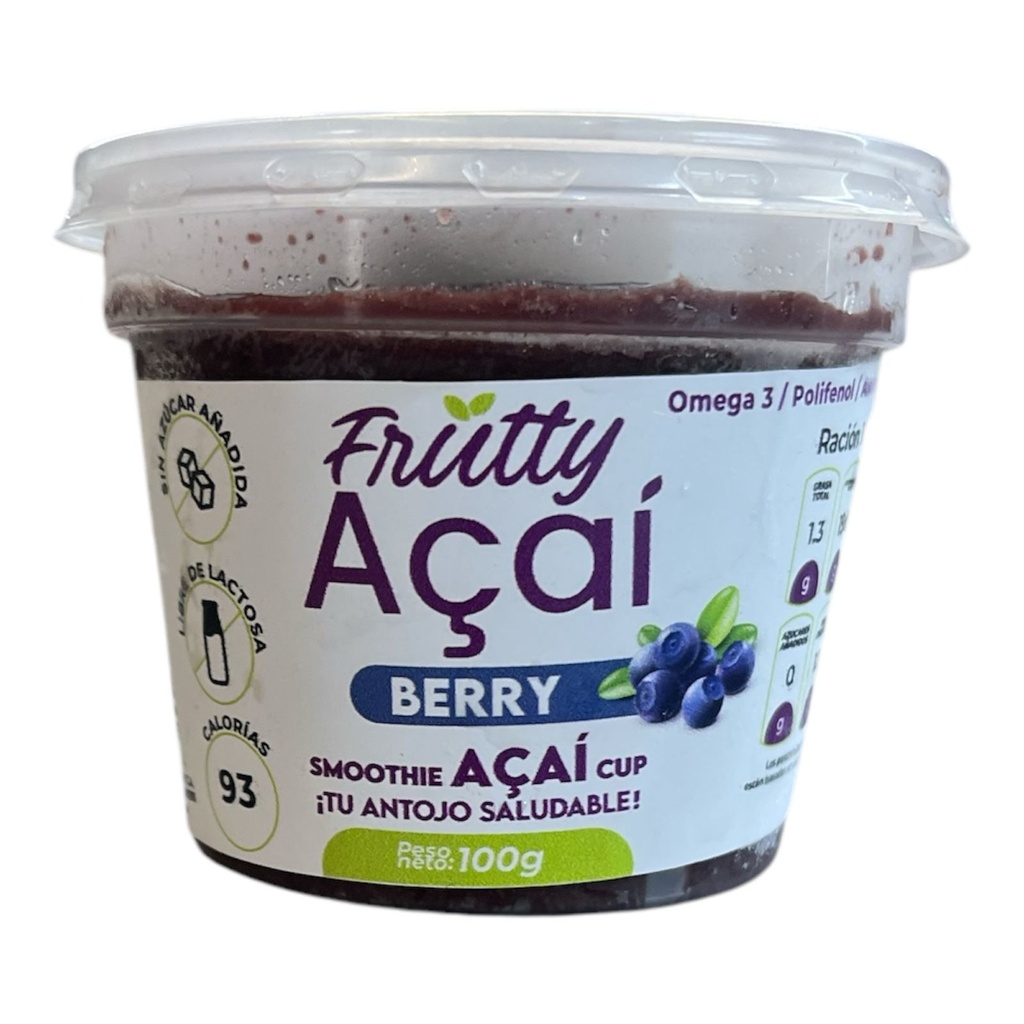 [791466998924] FRUTTY ACAI BERRY 100GR