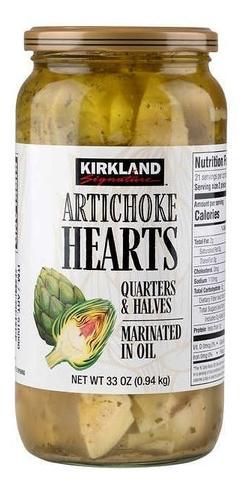 KIRKLAND ALCACHOFA HEARTS 32 OZ