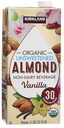 [096619533008] KIRKLAND ORGANIC VANILLA ALMOND BEVERAGE, 32OZ