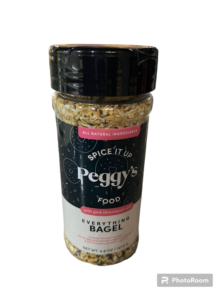 [196852330560] MY SECRET PEGGY'S FOOD EVERYTHING BAGEL
