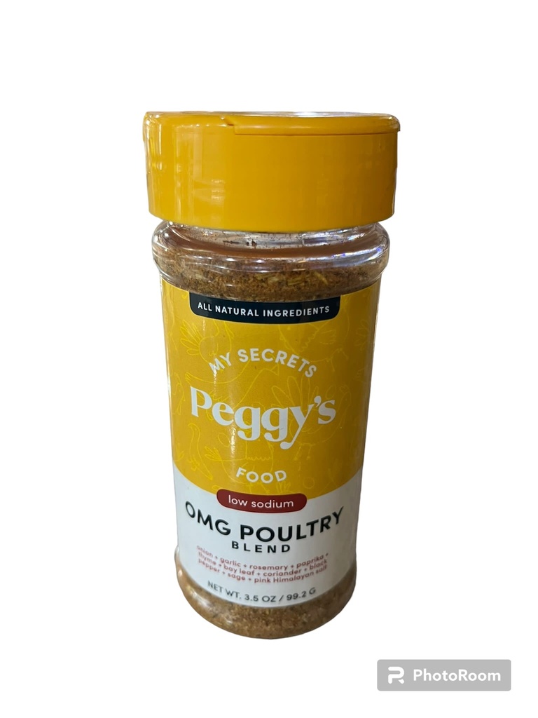 [196852102358] MY SECRET PEGGY'S FOOD OMG POULTRY BLEND