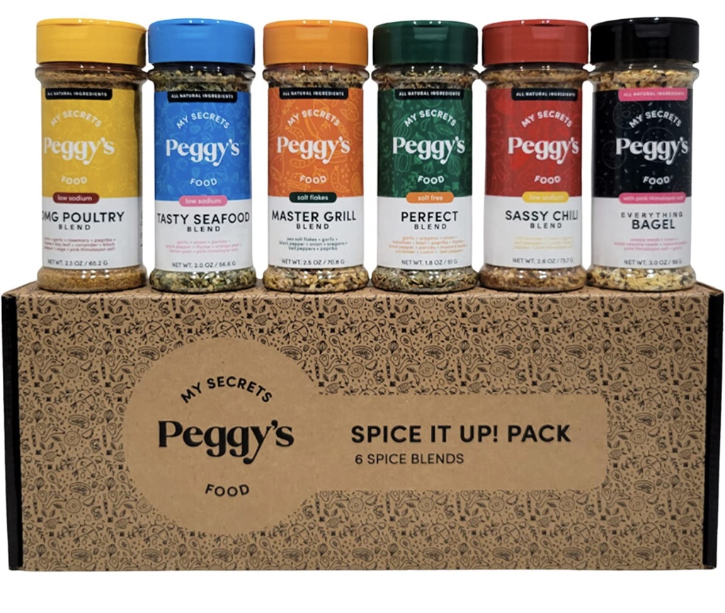 PEGGY'S FOOD SPICE IT UP - RACK