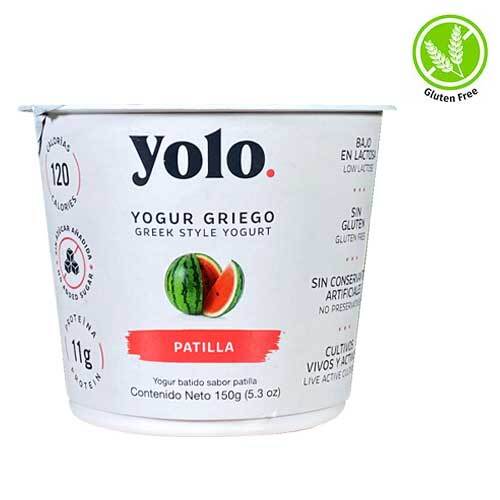 YOGURT YOLO NATURAL CON STEVIA 150 GR
