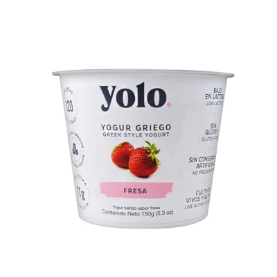 YOGURT YOLO MANGO 150GR