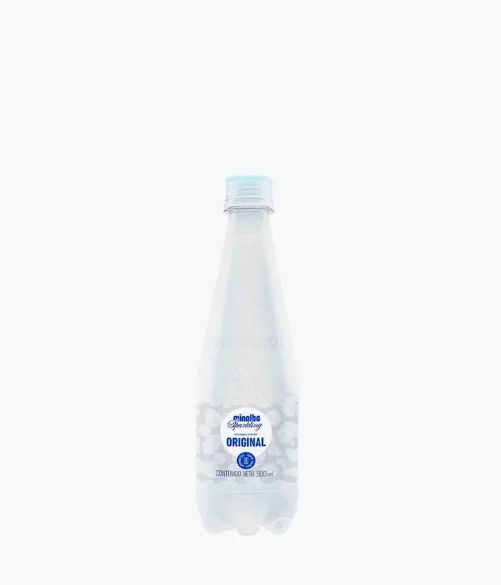 AGUA MINERAL MINALBA SPARKLING 500ML